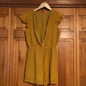 Gold romper